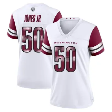 Women's Washington Commanders Andre Jones Jr. White Game Jersey By Nike