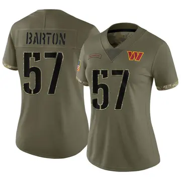 Limited Women's Cody Barton Green Jersey - #57 Football Seattle Seahawks  Rush Vapor Untouchable