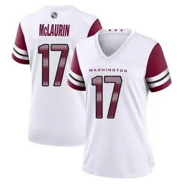 Redskins #17 Terry McLaurin White Women's Stitched Football Vapor  Untouchable Limited Jersey on sale,for Cheap,wholesale from China