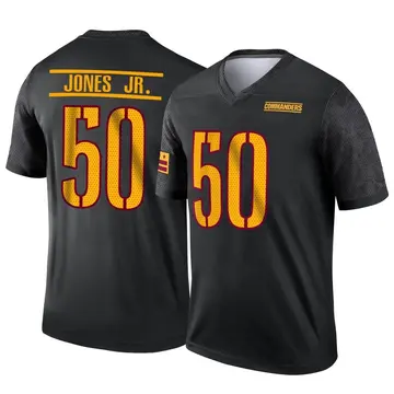 Youth Washington Commanders Andre Jones Jr. Black Legend Alternate Jersey By Nike