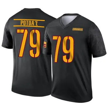 Youth Washington Commanders Benning Potoa'e Black Legend Alternate Jersey By Nike