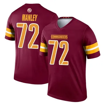 Jerseyrama Unsigned Dexter Manley Jersey #72 Washington Stitched Burgundy Football New No Brands/Logos Sizes S-3xl, Size: Large