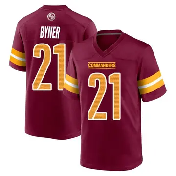 Earnest Byner Signed Washington Redskins Jersey (JSA COA) 2xSuper Bowl –