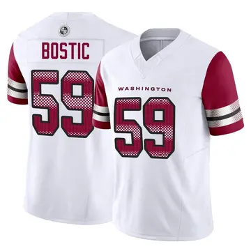 Jon Bostic Washington Football Team Game-Used #53 Burgandy Jersey vs. Los  Angeles Chargers on September