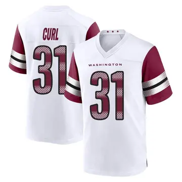 Kamren Curl Washington Commanders Nike Game Jersey - White