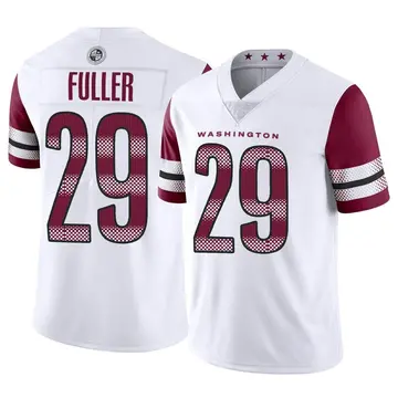 Lids Kendall Fuller Washington Commanders Fanatics Authentic Game-Used #29  White Jersey vs. Carolina Panthers on November 21, 2021