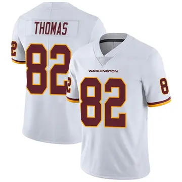 Men's Nike Logan Thomas Burgundy Washington Football Team Game Player Jersey