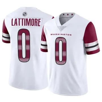 Youth Washington Commanders Marshon Lattimore White Limited Vapor Jersey By Nike