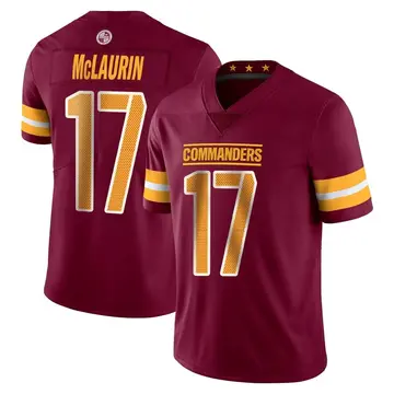 Youth Washington Commanders Terry McLaurin Limited Vapor Burgundy Jersey By Nike