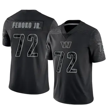 Youth Washington Commanders Viliami Fehoko Jr. Black Limited Reflective Jersey By Nike