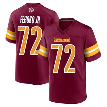 Youth Washington Commanders Viliami Fehoko Jr. Game Burgundy Jersey By Nike